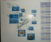 40081810 Rewind Spring SMT Feeder Parts For JUKI 8mm Feeder Spring