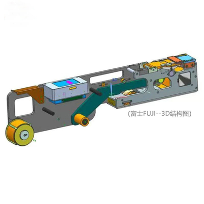 Single Row High Precision Auto SMT Label Feeder For FUJI Mounter Machine
