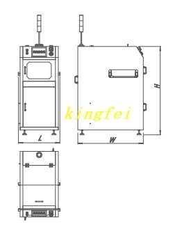 LV-350W-TN SMT Machine Vacuum Suction Plate Loading Machine Loader Unloader