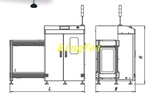 SMT PCB Magazine Rack Loader and Unloader