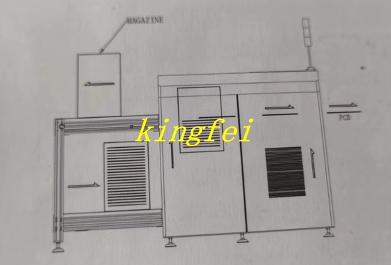 vl-m-tn smt line machine vacuum type pcb loader