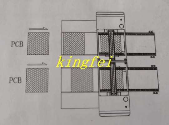 BH-M-N SMT Line Machine Dual rall unloader