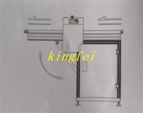 LC-400W-N SMT Line Machine Drop door conveyor