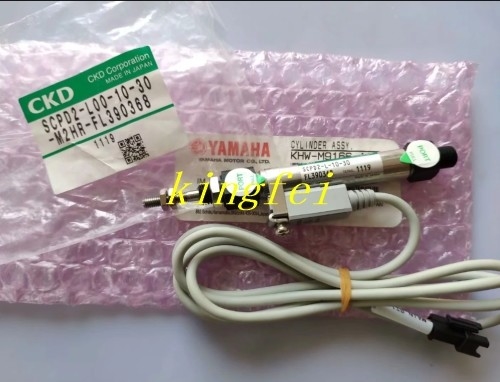 YAMAHA KHW-M9166-B1 KHW-M9166-A0 YG100 Main Baffle Cylinder With Sensor CKD M2H YAMAHA Machine Accessory Cylinder