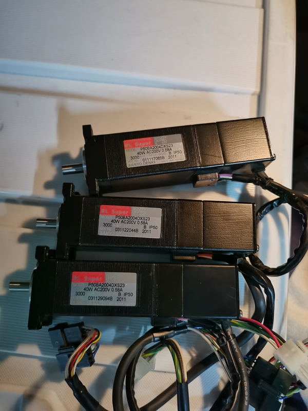 I PLUSE Z Axis Motor P50BA2004DXS23 Ipulse M1 Servo Mtor M2 M4