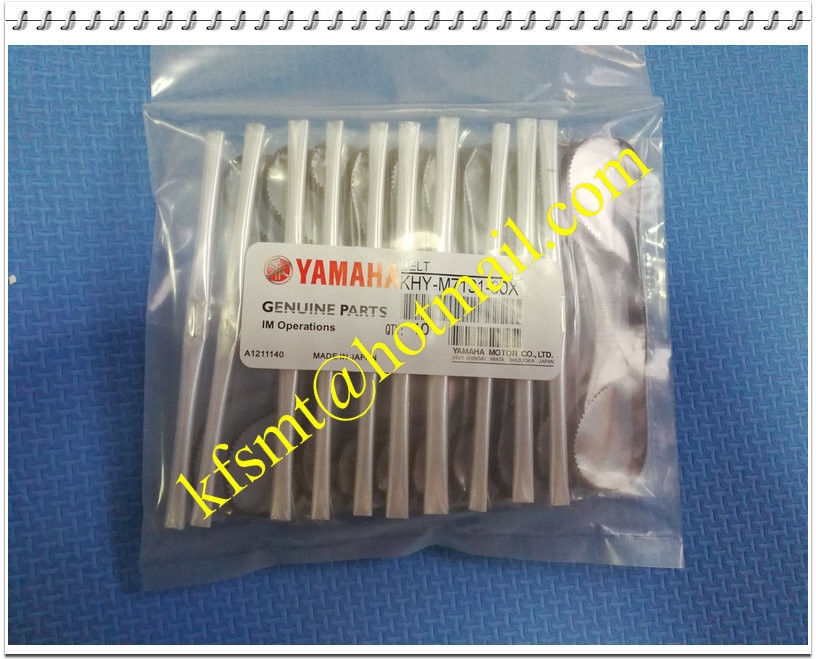 Yamaha Timing Belt KHY-M7131-00X Belts 1 , Head SMT Conveyor Belt For YG12 R Axis